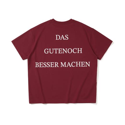 PRIMEE German Slogan Tee “生活的美好”标语T恤 商品图1