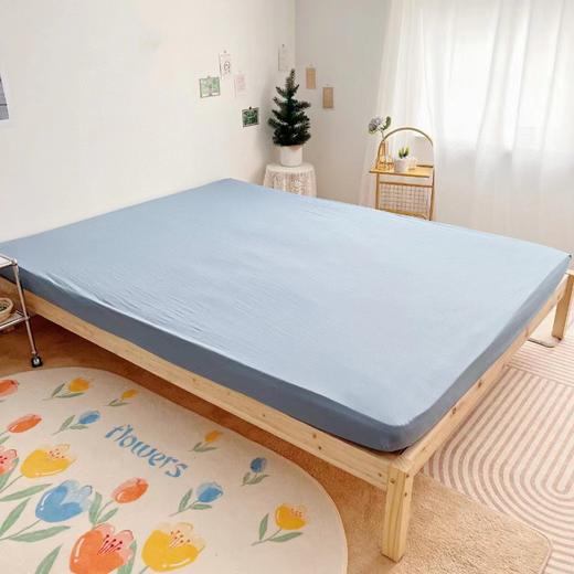 【宜家同源 舒适好打理针织棉床笠】亲肤透气 防滑不移位 软糯顺滑 享受“裸睡”的快乐 商品图2