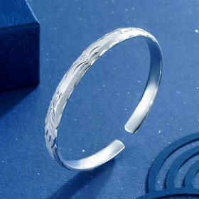 子佩集S999银【水木清华】手镯【YHSZ110】2304