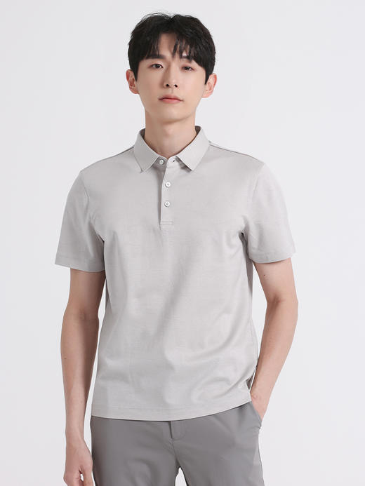 callisto卡其色丝绵T恤 SSTSS159C 商品图0