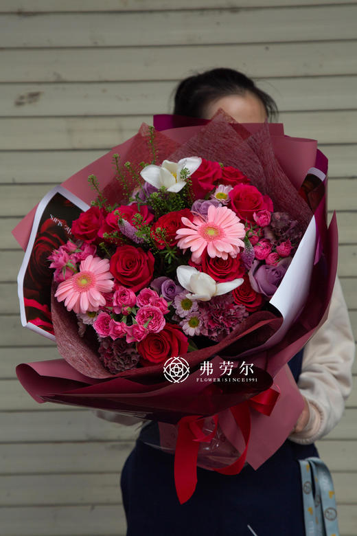 母亲节挚爱花束（正红色系） 商品图3