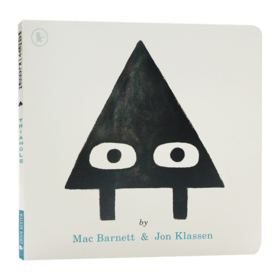 形状三部曲 三角形 英文原版绘本 Triangle 幽默趣味故事图画书 形状认知艺术启蒙 Mac Barnett 英文版进口原版英语书籍