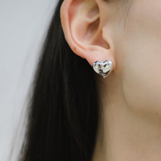 MINT THERAPY 爱要膨胀 爱心耳钉 商品图2