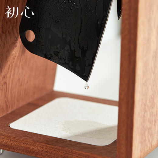 初心| 乌檀木实木刀架 商品图9