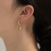 SOFT ROOM 流光宝石肌理环挂耳环 商品缩略图1