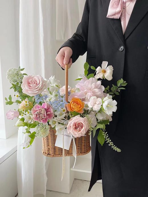 母亲节挚爱花篮（粉色系） 商品图1