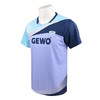 GEWO杰沃乒乓球衣FN08炫彩捷沃专业乒乓球服运动T恤速干透气印花比赛服蓝色 商品缩略图3