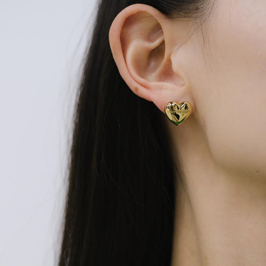 MINT THERAPY 爱要膨胀 爱心耳钉 商品图1