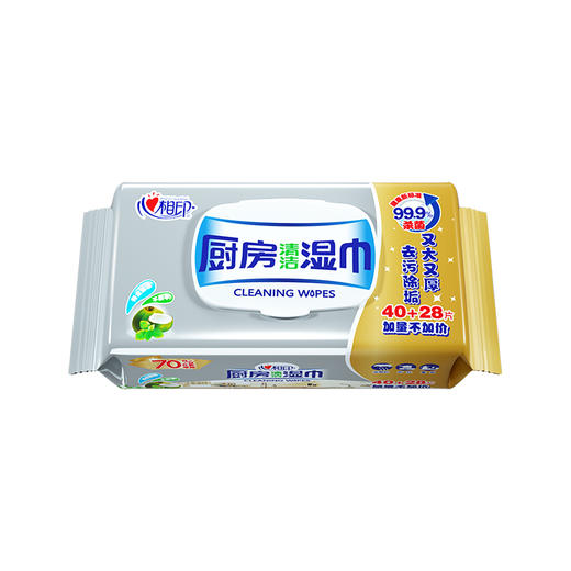 心相印厨房清洁湿巾40片装 
 XJB040 商品图1
