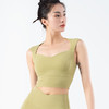 跃牌【化蝶双飞】系列高强度防震聚拢速干瑜伽背心TM0112（一体式胸垫） 商品缩略图7