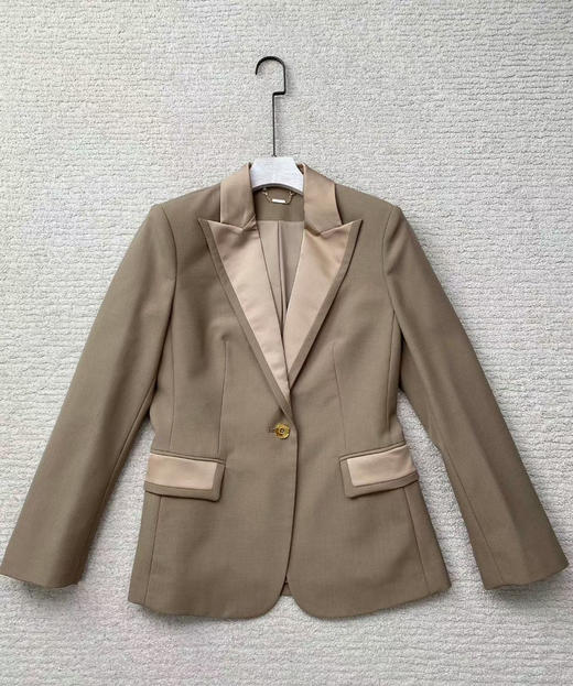 西装 自己备注号码颜色 驼色 黑色 商品图2