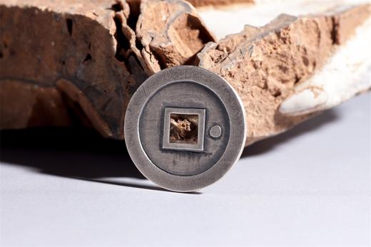 矩德泉坊 纯银手作   周元通宝（2.5厘米版）565 商品图4