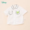 【商场同款】迪士尼童装 男童帅气学院风米奇短袖夏季新款时尚白衬衫 商品缩略图1