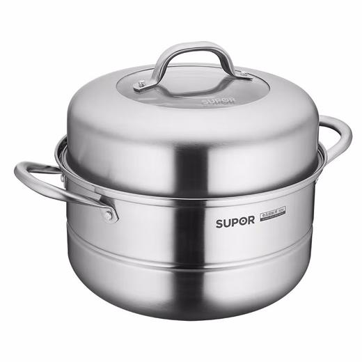 苏泊尔 好帮手不锈钢双层蒸锅VZ26BS03 商品图2