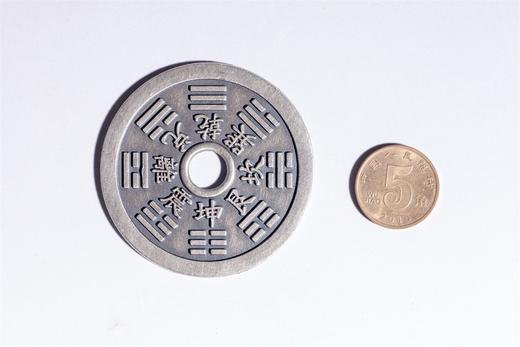 矩德泉坊 纯银手作   十二生肖背八卦（5.2厘米版）574 商品图7