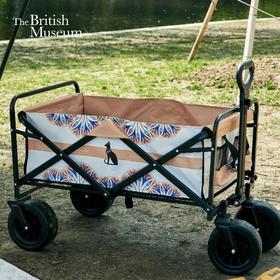 大英博物馆盖亚·安德森猫系列 户外时尚便携收纳可折叠露营大容量推车