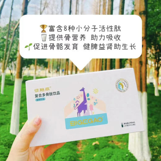 彼格高复合多骨肽饮品20mI*12瓶【3送1】 商品图2