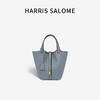 Harris Salome 牛皮手拎通勤金扣菜篮子包/牛皮水桶包 商品缩略图6