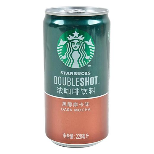 星巴克星倍醇黑醇摩卡味浓咖啡饮料228ml/罐装 商品图0