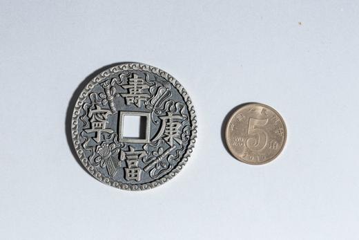 矩德泉坊 纯银手作   寿富康宁暗八仙（4.2厘米版）572 商品图5