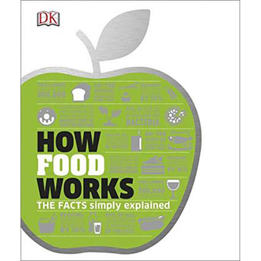 食物是如何运作的 ：可视化图解案 DK人类食物百科 英文原版 How Food Works : The Facts Visually Explained 商品图0