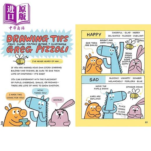 【中商原版】Baloney and Friends Going Up 桥梁漫画书 胡说八道的朋友们2 英文原版小初文学 进口图书 儿童绘本 故事图画书 商品图3