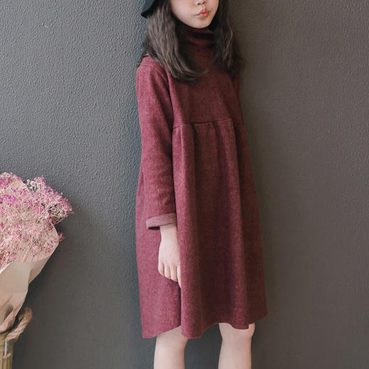 裁缝学苑TG72女童连衣裙纸样儿童卫衣裙子童装服装衣服样板打版图 商品图1