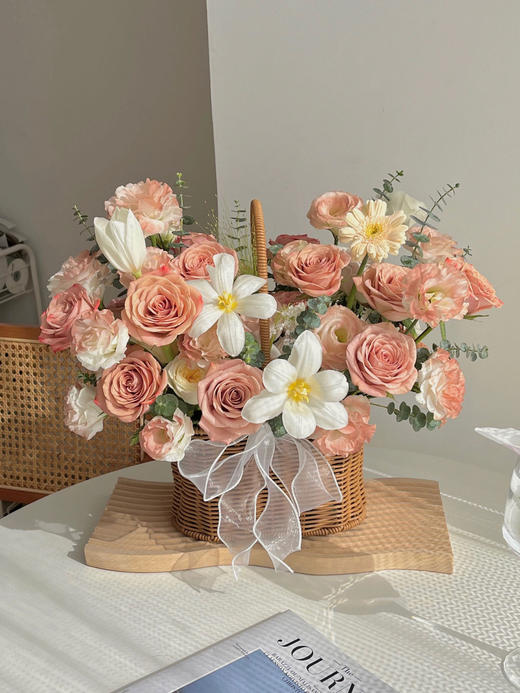 母亲节挚爱花篮（小众色系） 商品图5