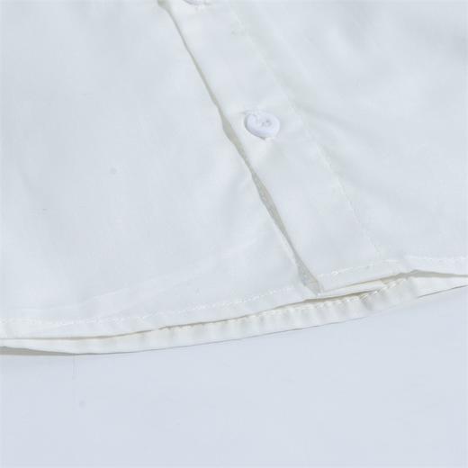 【商场同款】迪士尼童装 男童帅气学院风米奇短袖夏季新款时尚白衬衫 商品图8