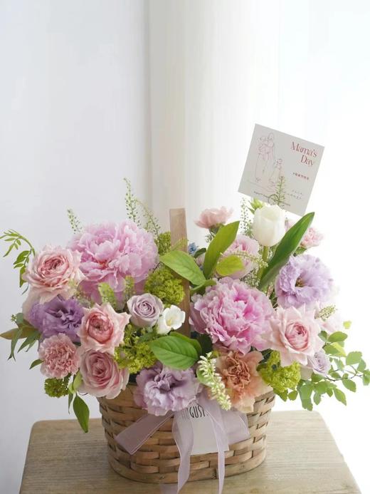 母亲节挚爱花篮（粉色系） 商品图3