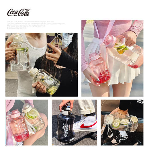GERM/格沵 可口可乐联名运动水壶 吨吨桶 1600ML 商品图3