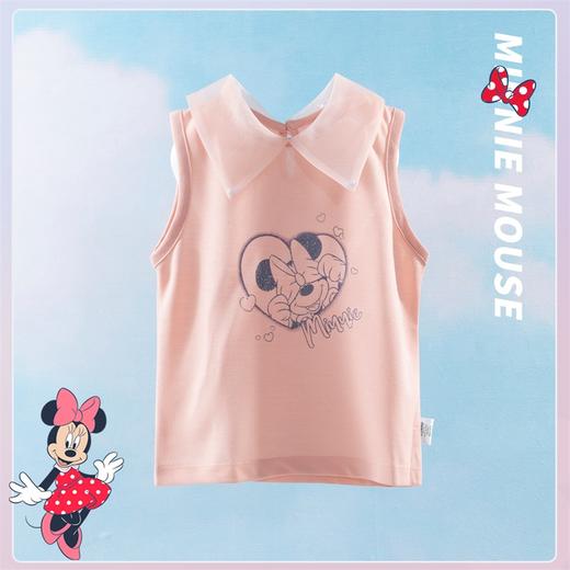 【商场同款】甜美可爱夏翻领背心无袖儿童上衣女童背心宝宝背心童装 商品图8