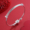 子佩集S990银天使KT猫手镯【MY-SY-002】推拉2304 商品缩略图3