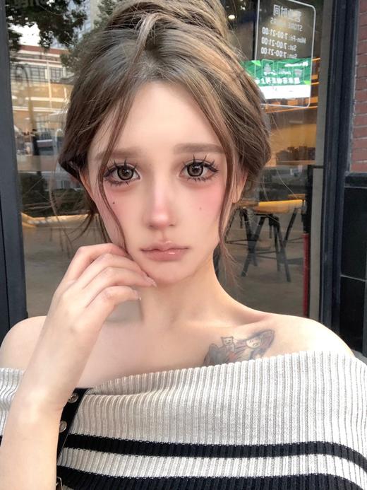 【月抛大直径】GURUUCON-热情猫咪-14.5mm【月抛 0-800度 无525/575】 商品图6