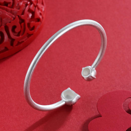 子佩集S990银铃铛KT猫童镯【MY-000014-1】2304 商品图5