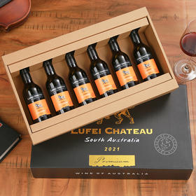 澳大利亚 LUFEI CHATEAU庄园 赤霞珠/西拉子干红葡萄酒 187ml/瓶*6 WolfBlass禾富出品