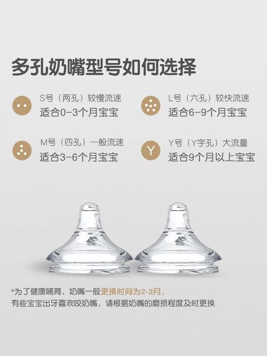 Baby Kingdom新生儿奶瓶硅胶新生儿防胀气新生婴儿6个月到1岁以上 商品图4