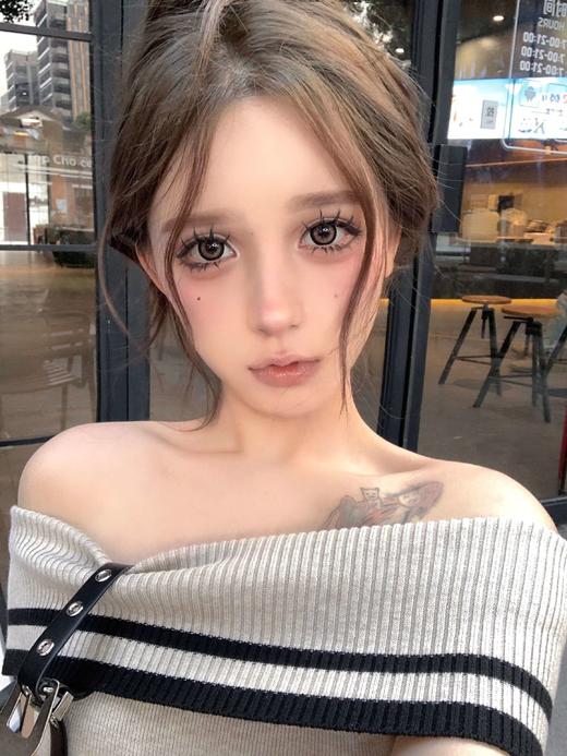 【月抛大直径】GURUUCON-热情猫咪-14.5mm【月抛 0-800度 无525/575】 商品图7