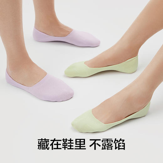 有棵树夏季薄款女士船袜5双装C-S4079 商品图2