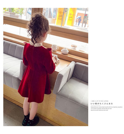 裁缝学苑TG89 女童连衣裙纸样童装衣服裁剪图样儿童裙子服装样板 商品图1