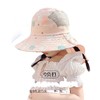 【加长帽檐！印花款儿童遮阳帽】儿童防晒帽子，夏季遮脸，新款uv防紫外线，薄春秋渔夫男女童宝宝遮阳帽 商品缩略图4