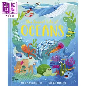 【中商原版】The Secret Life of Oceans 海洋的秘密生活 英文原版 进口图书 儿童科普绘本 知识百科图书 7-12岁童书儿童读物