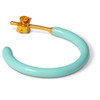 北京仓｜LULU Copenhagen-Color Hoop-彩圈 薄荷 耳环 (中号)［丹麦设计师］ 商品缩略图4