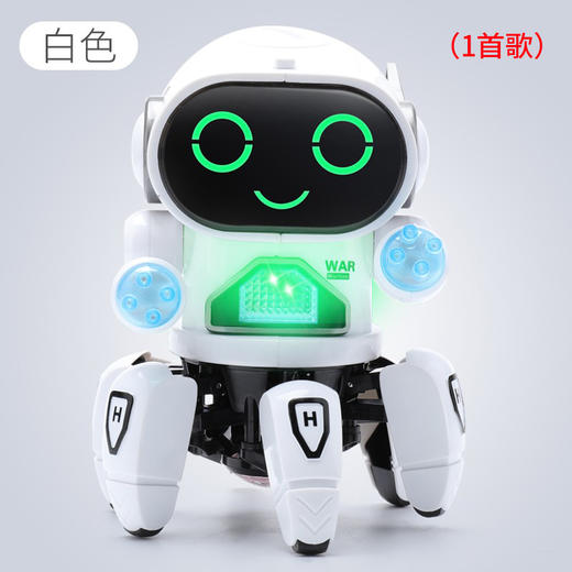 Z1405 儿童智能六爪鱼机器人会唱歌跳舞 商品图0