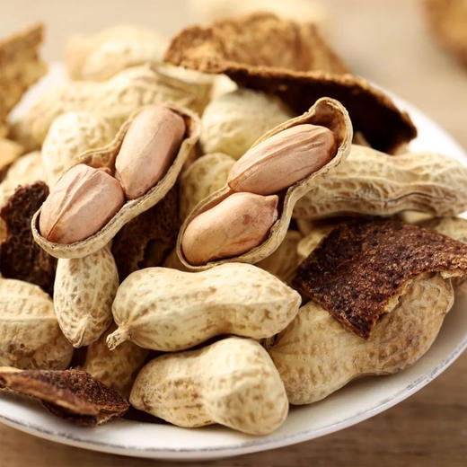 柑觉 陈皮花生正宗广东新会特产陈皮味咸干带壳花生水煮熟花生米 商品图3