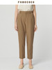 famecoco范可儿西装裤夏季女新款垂坠感高级感休闲百搭直筒裤FAB3GA024 商品缩略图2