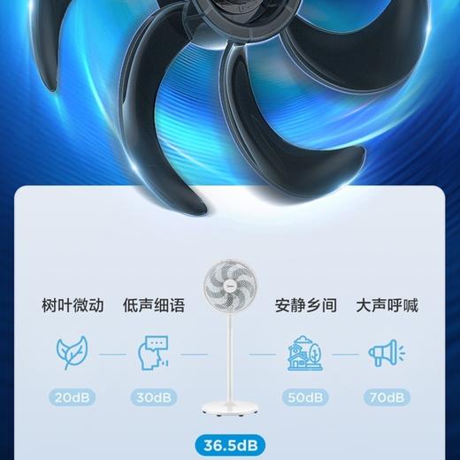 美的 7叶台立两用轻音电扇 SAF30AC 商品图6