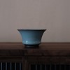 【仿南宋官窑】品茗杯/主人杯，粉青釉 50-100ml， 多款仿古器型，庄重典雅、沉静大气，还原南宋经典美学，紫口铁足  自然开片 景德镇制 商品缩略图7