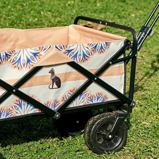大英博物馆盖亚·安德森猫系列 户外时尚便携收纳可折叠露营大容量推车 商品图1