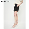 NEELLY纳俪商场同款高腰直筒设计西装短裤女夏季新款休闲阔腿裤子N23052H01160 商品缩略图2